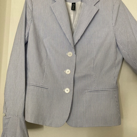 Lauren By Ralph Lauren Stripped Jacket - Picture 4 of 10